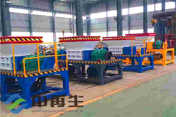 輪胎撕碎機▕ 高效率，低噪音，方便操作