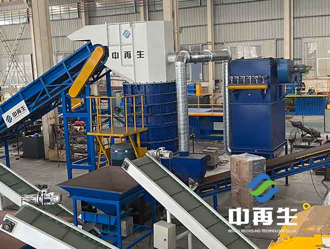 銅鋁水箱破碎機器